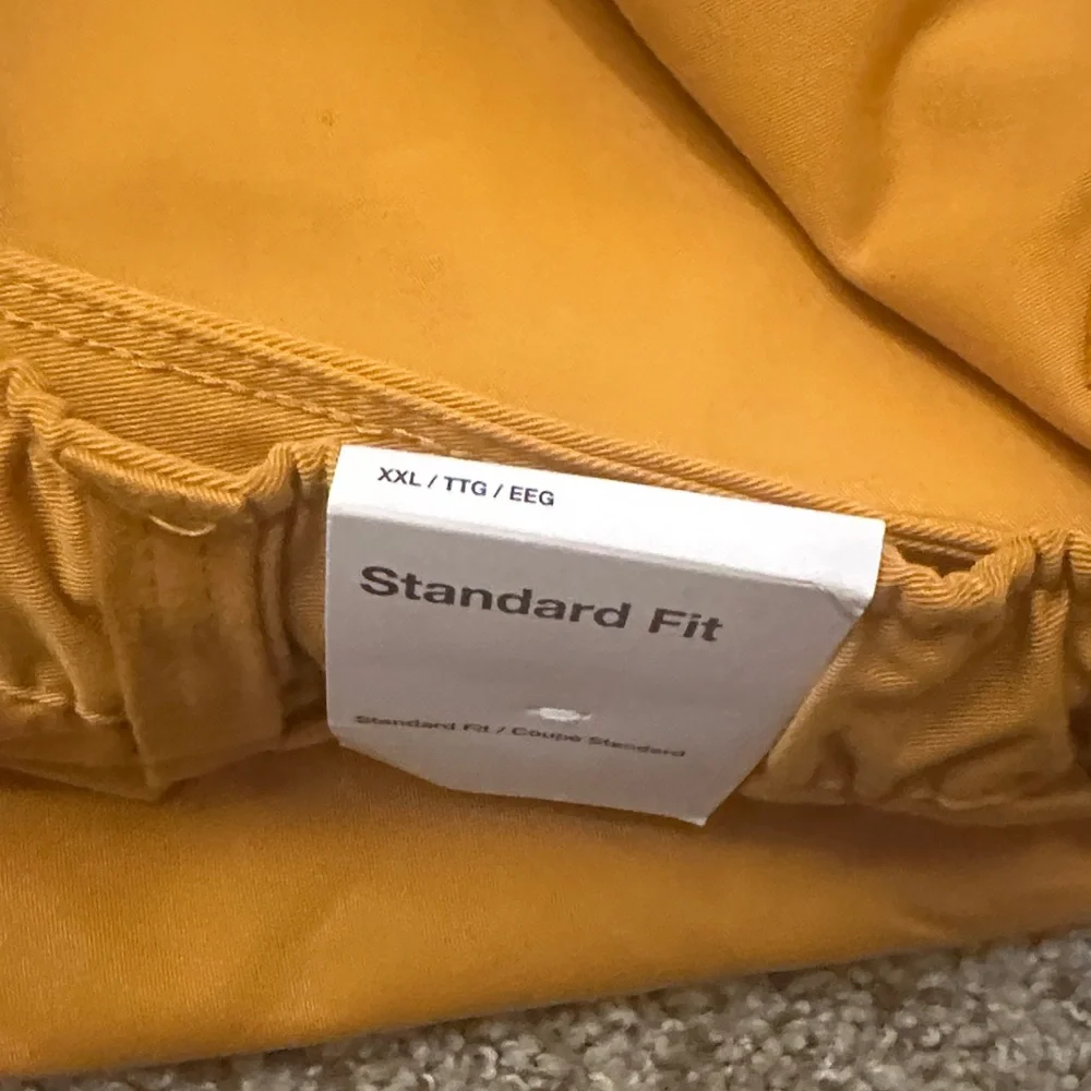 Jordan Men's Mustard Cargo Pants - Picture 4 of 4